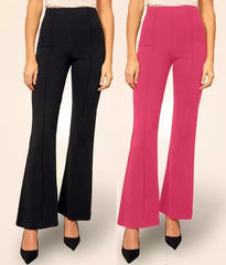 Pretty Graceful Bellbottom Pants For Women