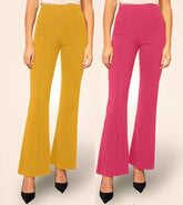 Pretty Graceful Bellbottom Pants For Women