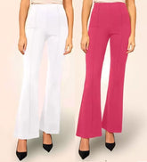 Pretty Graceful Bellbottom Pants For Women