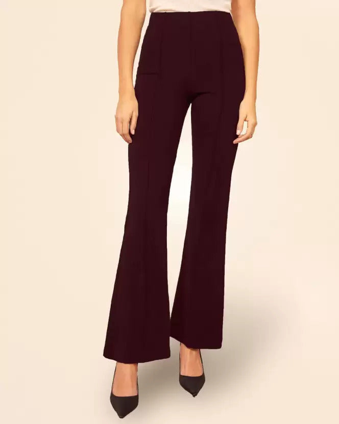 Pretty Graceful Bellbottom Pants For Women