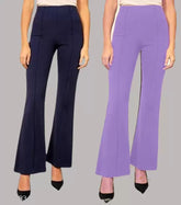 Pretty Graceful Bellbottom Pants For Women