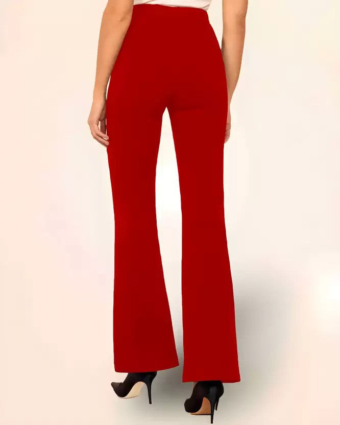 Pretty Graceful Bellbottom Pants For Women