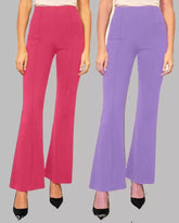 Pretty Graceful Bellbottom Pants For Women