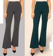 Pretty Graceful Bellbottom Pants For Women