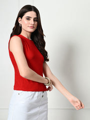 Stylish Glamorous Girls and Womens Red Tops