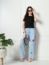 Stylish Glamorous Girls and Womens Navy Blue Tops