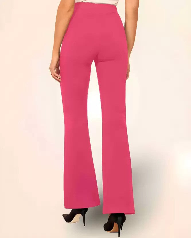 Pretty Graceful  Bellbottom Pants For Women