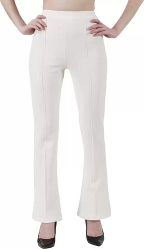 Pretty Graceful  Bellbottom Pants For Women