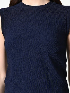 Stylish Glamorous Girls and Womens  Navy Blue Tops