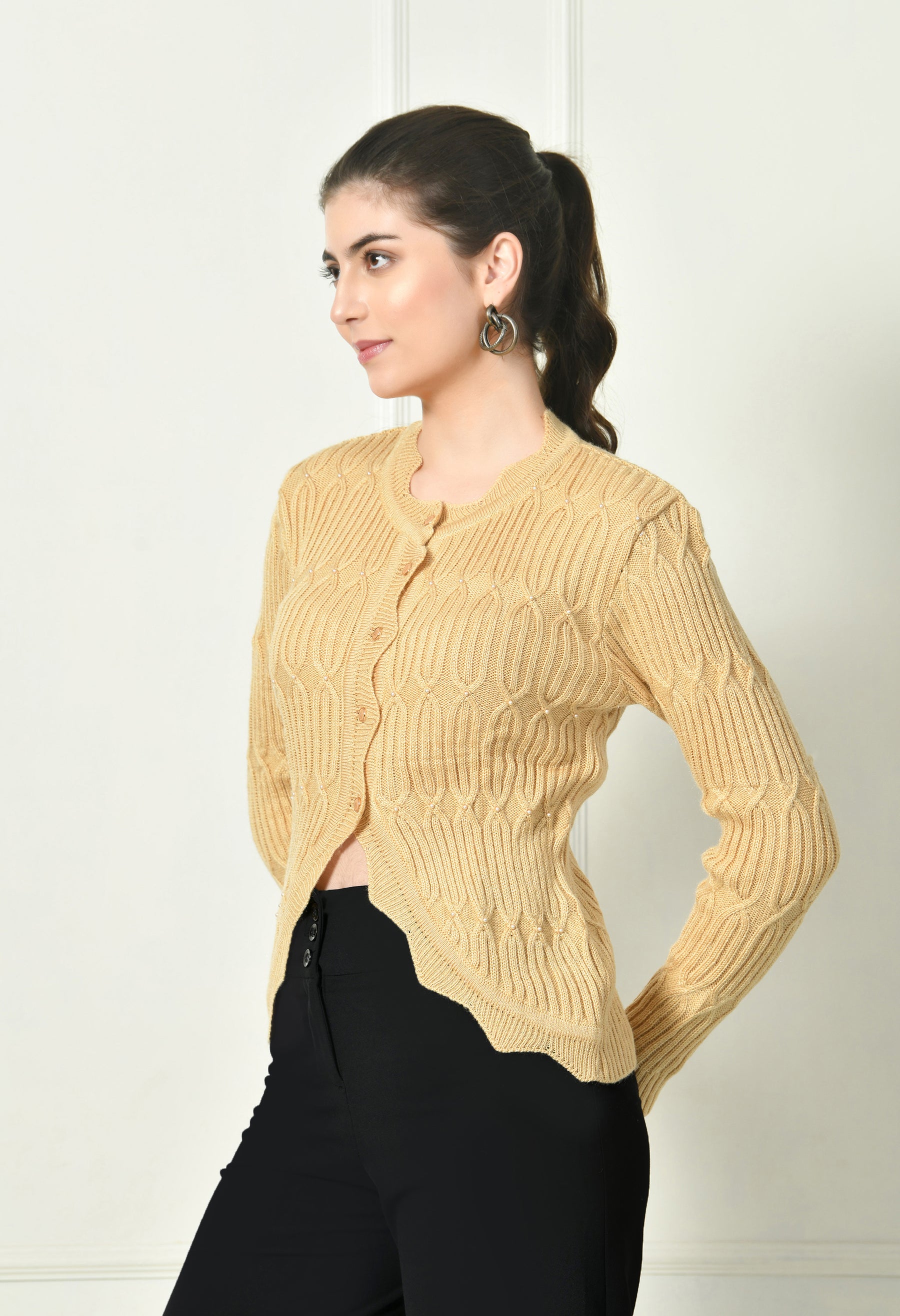 Comfy Fashionista Women’s Wool Blend Sweater – Stylish, Soft, and Perfect for Cold Weather