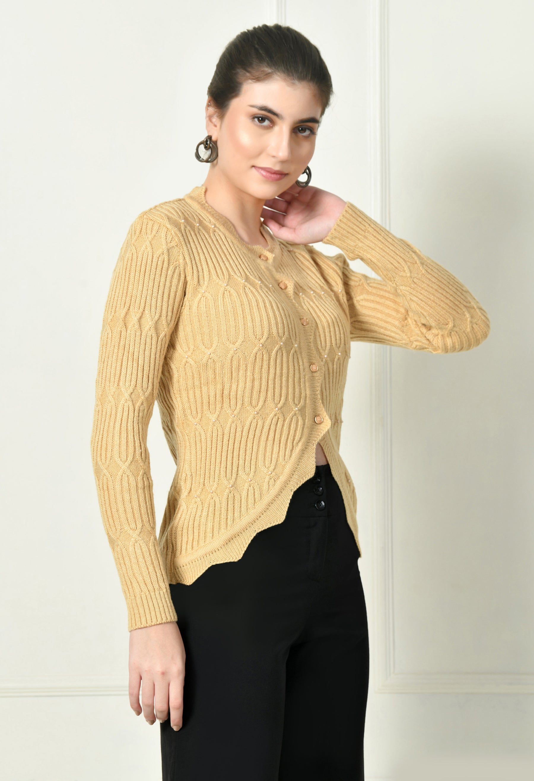 Comfy Fashionista Women’s Wool Blend Sweater – Stylish, Soft, and Perfect for Cold Weather