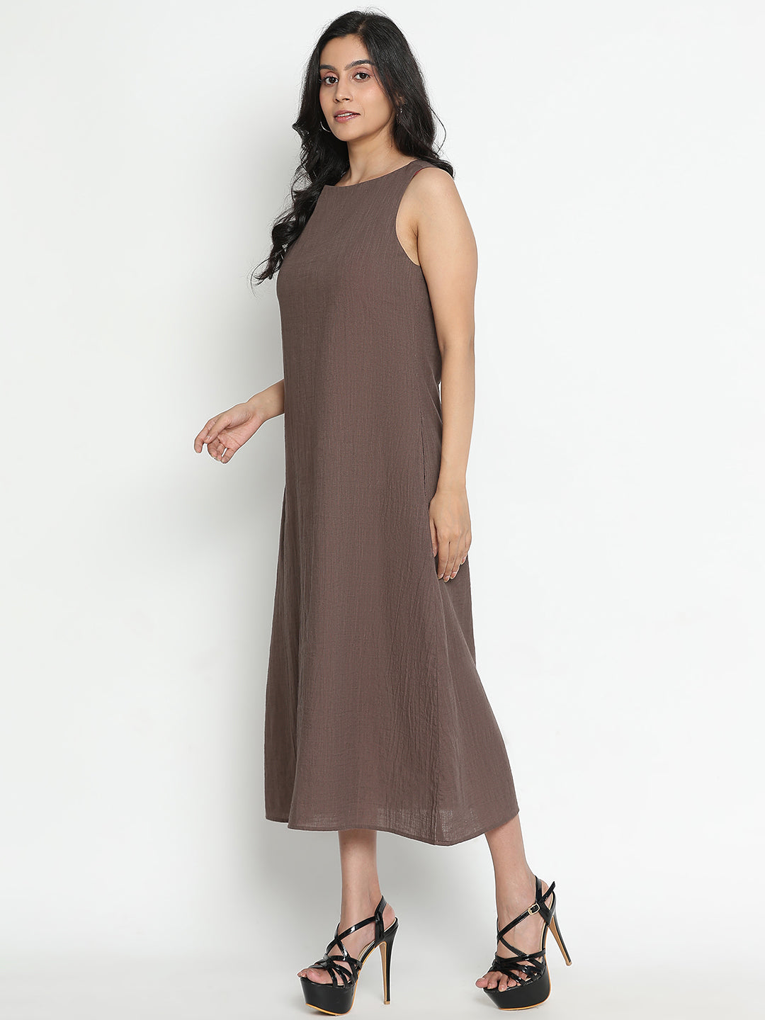 Elegant Women and Girls Sleeveless Dress for Every Occasion - Stylish, Comfortable, and Versatile Fashion